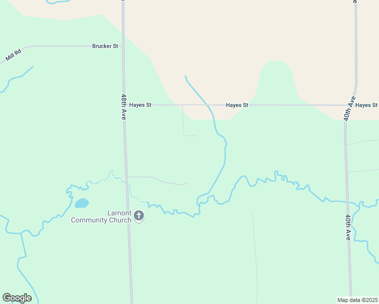 map of restaurants, bars, coffee shops, grocery stores, and more near 4564 Hayes Street in Coopersville