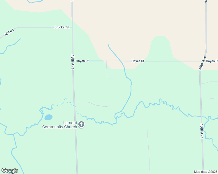 map of restaurants, bars, coffee shops, grocery stores, and more near 4564 Hayes Street in Coopersville