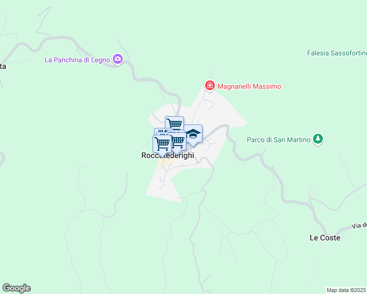 map of restaurants, bars, coffee shops, grocery stores, and more near in Roccatederighi