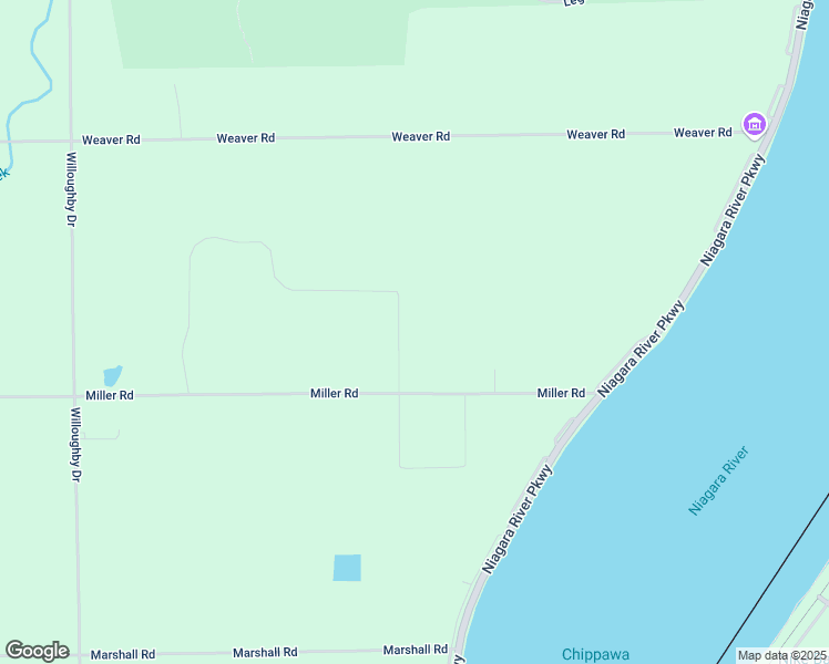 map of restaurants, bars, coffee shops, grocery stores, and more near 10405 Bailey Avenue in Niagara Falls
