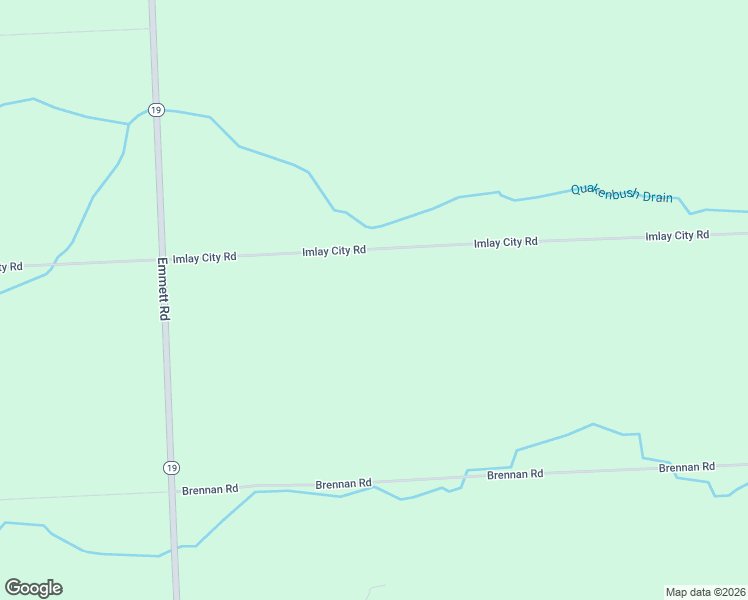map of restaurants, bars, coffee shops, grocery stores, and more near 10517 Imlay City Road in Emmett