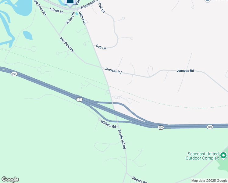 map of restaurants, bars, coffee shops, grocery stores, and more near 72 Depot Road in Epping