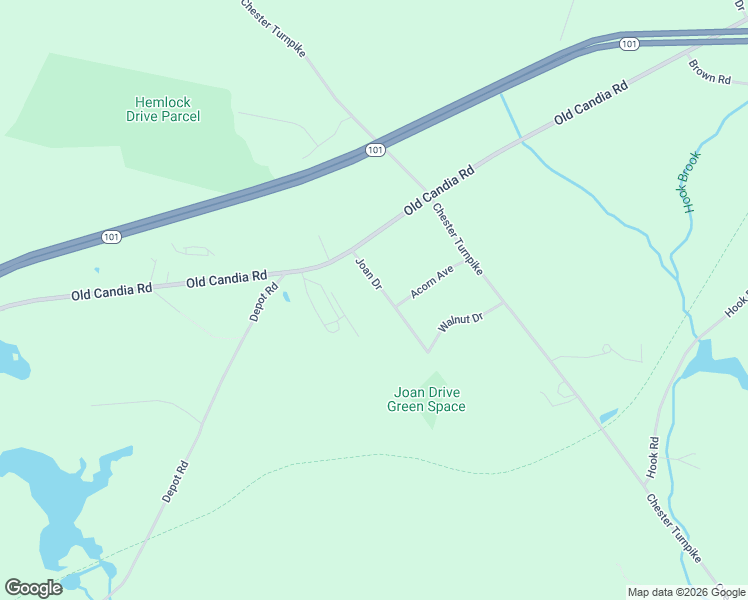 map of restaurants, bars, coffee shops, grocery stores, and more near 26 Joan Drive in Auburn