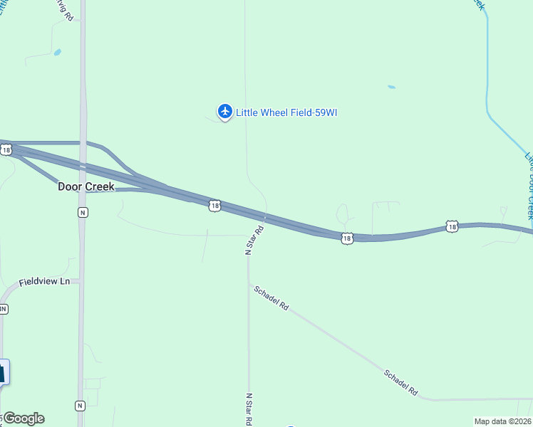 map of restaurants, bars, coffee shops, grocery stores, and more near 3290 North Star Road in Cottage Grove