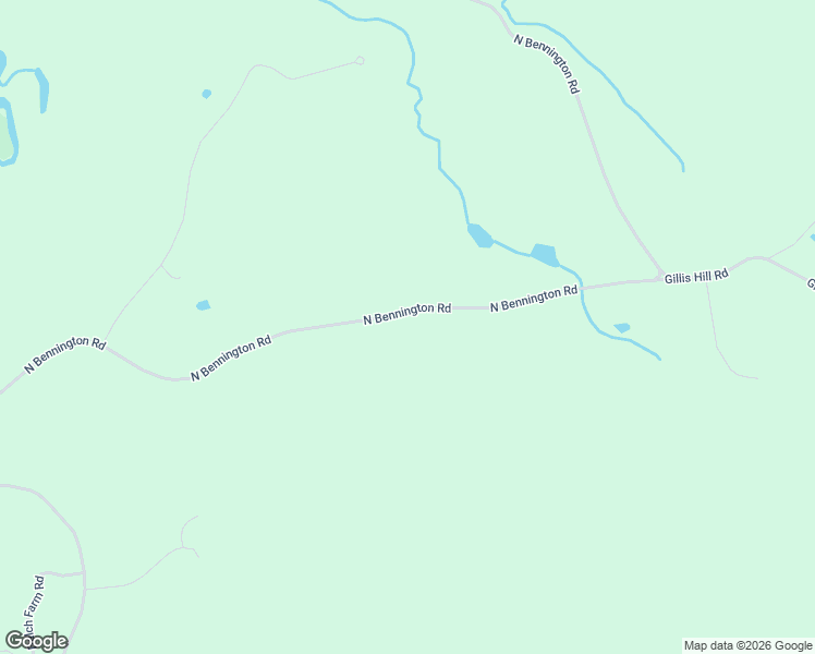 map of restaurants, bars, coffee shops, grocery stores, and more near 226 North Bennington Road in Bennington