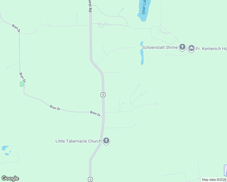 map of restaurants, bars, coffee shops, grocery stores, and more near W288S250 Elmhurst Drive in Waukesha