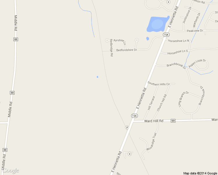 map of restaurants, bars, coffee shops, grocery stores, and more near Lehigh Valley Trail in Henrietta