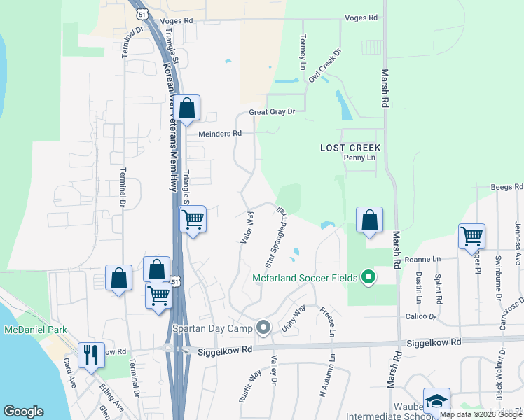 map of restaurants, bars, coffee shops, grocery stores, and more near in Madison