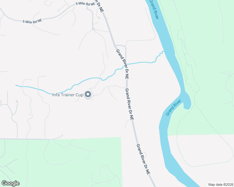 map of restaurants, bars, coffee shops, grocery stores, and more near 3815 Stiles Creek Court Northeast in Grand Rapids