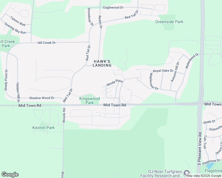 map of restaurants, bars, coffee shops, grocery stores, and more near 24 Windy Court in Verona