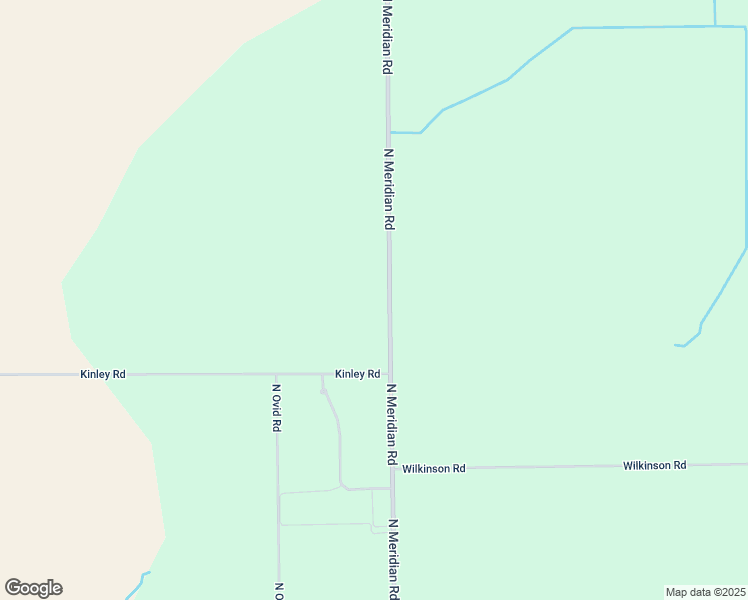 map of restaurants, bars, coffee shops, grocery stores, and more near 3201 North Meridian Road in Ovid