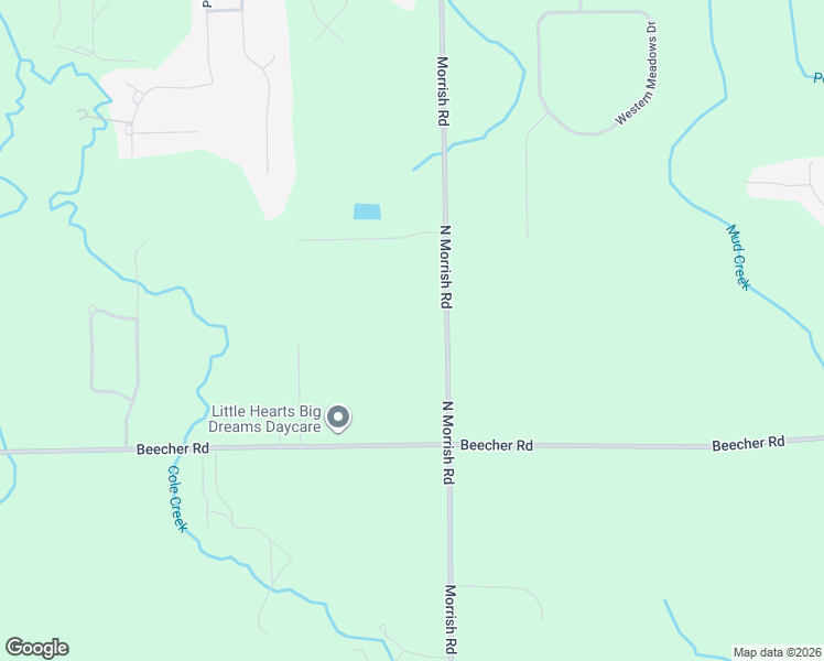 map of restaurants, bars, coffee shops, grocery stores, and more near 2105 Morrish Road in Flushing