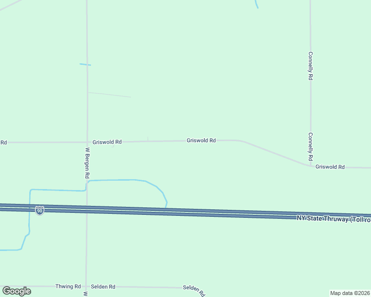 map of restaurants, bars, coffee shops, grocery stores, and more near 7384 Griswold Road in Bergen