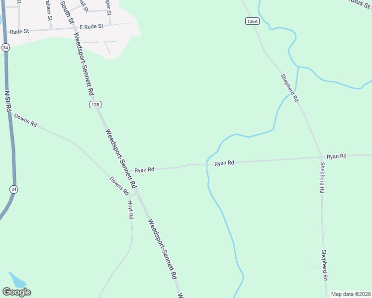 map of restaurants, bars, coffee shops, grocery stores, and more near 2917 Ryan Road in Weedsport