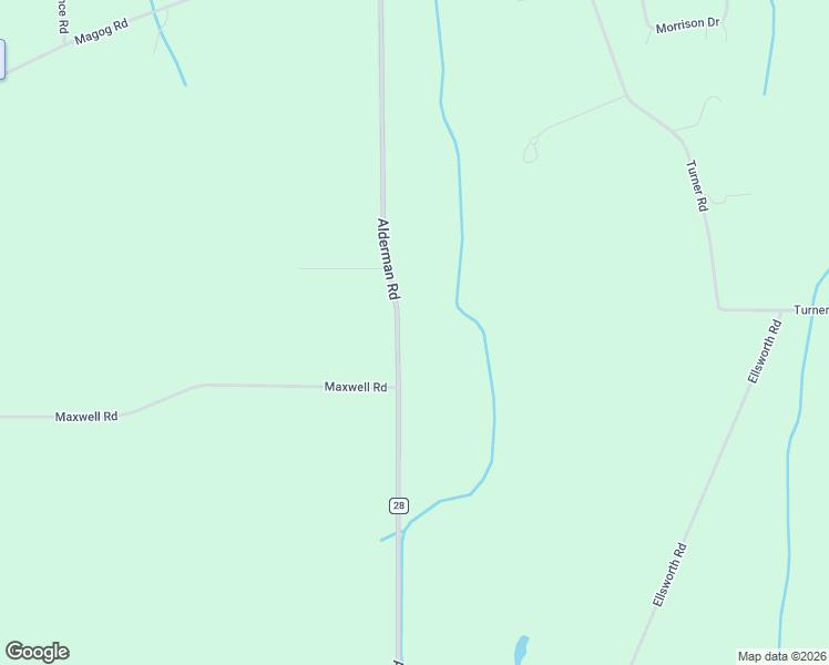 map of restaurants, bars, coffee shops, grocery stores, and more near 100 County Road 28 in Palmyra