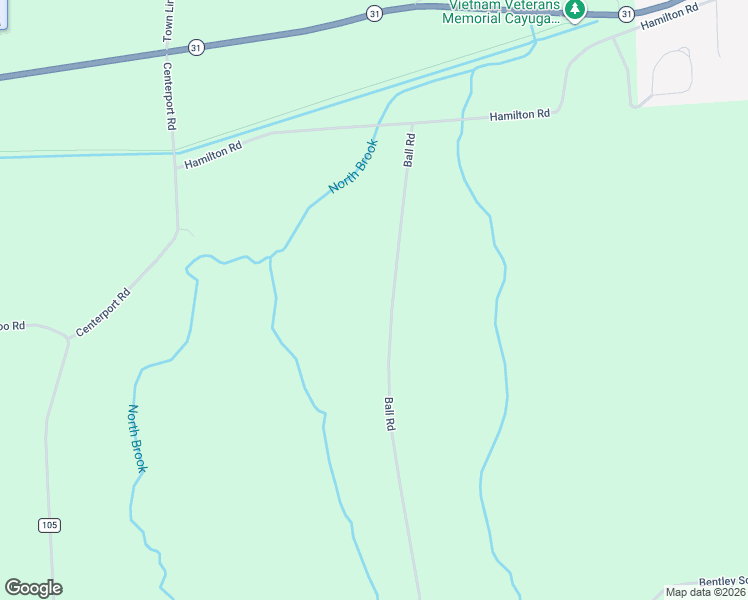 map of restaurants, bars, coffee shops, grocery stores, and more near 8625 Ball Road in Weedsport