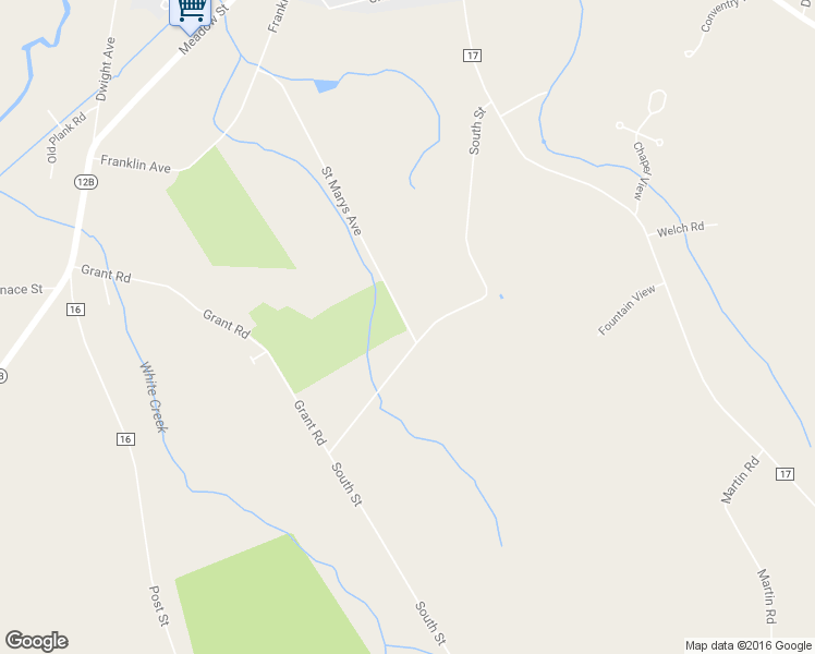 map of restaurants, bars, coffee shops, grocery stores, and more near 104 Saint Marys Avenue in Clinton