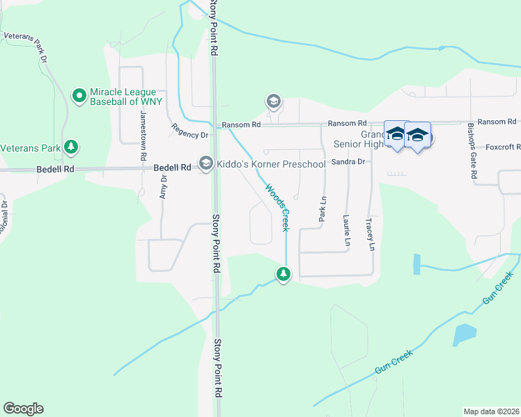 map of restaurants, bars, coffee shops, grocery stores, and more near 270 Cardinal Ln in Grand Island