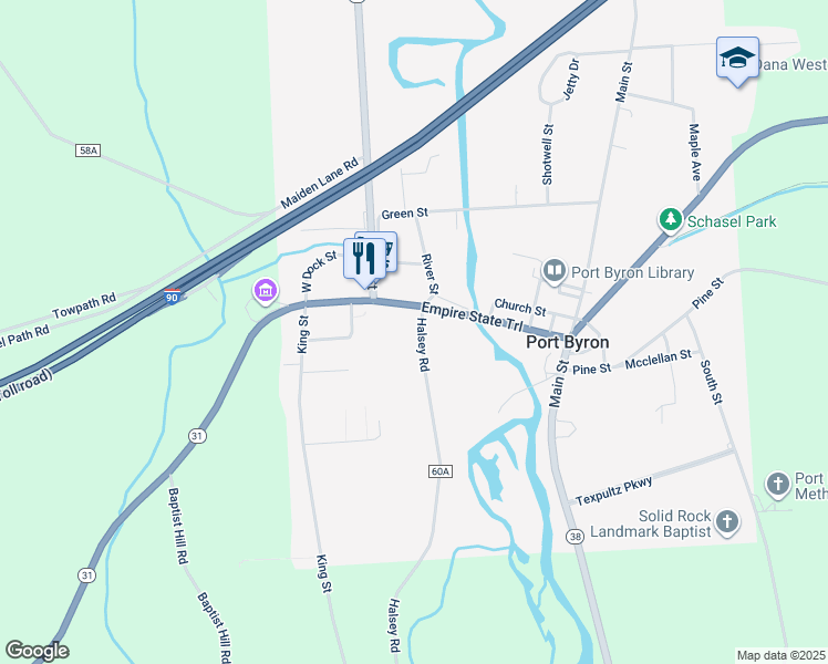 91 Halsey Road, Port Byron NY Walk Score