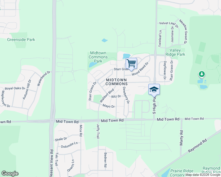 map of restaurants, bars, coffee shops, grocery stores, and more near in Madison