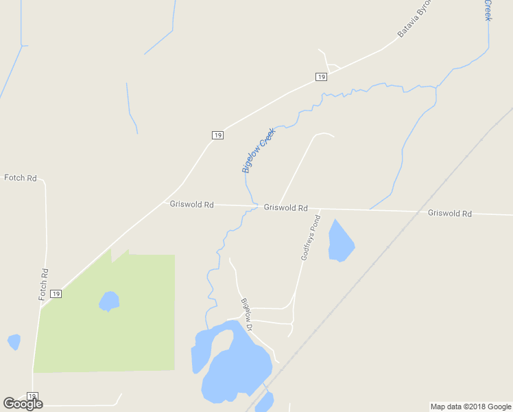 map of restaurants, bars, coffee shops, grocery stores, and more near 5613 Griswold Road in Byron