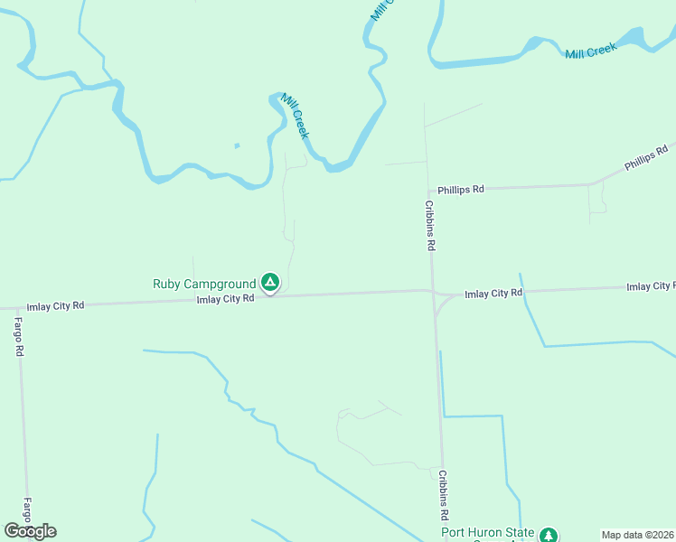 map of restaurants, bars, coffee shops, grocery stores, and more near 7604 Imlay City Road in Avoca