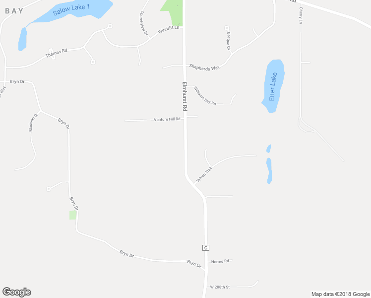 map of restaurants, bars, coffee shops, grocery stores, and more near Elmhurst Road in Waukesha