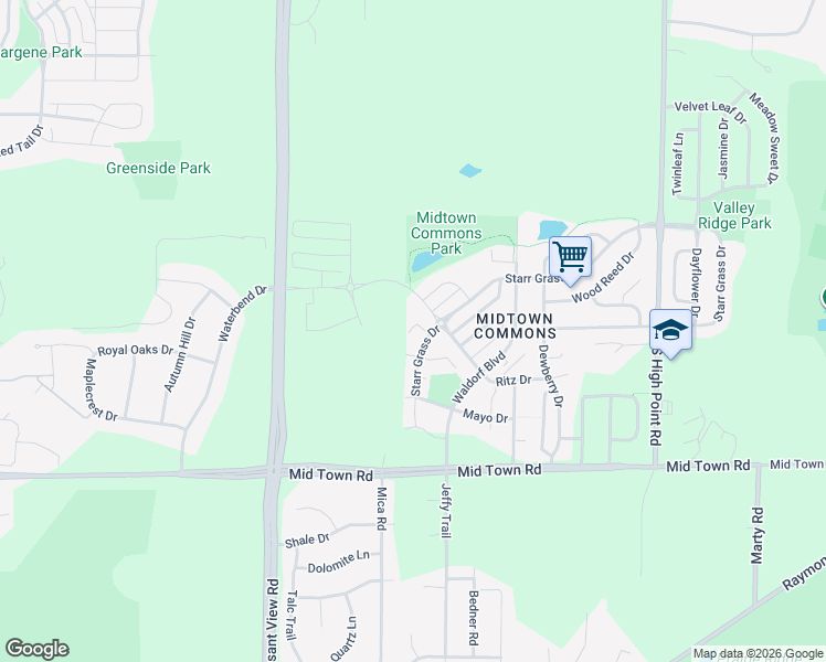 map of restaurants, bars, coffee shops, grocery stores, and more near 8206 Starr Grass Drive in Madison