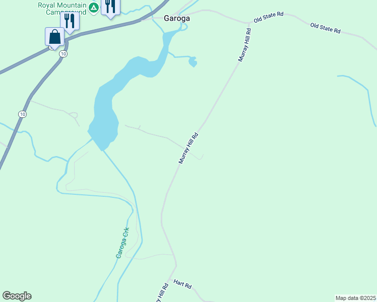 map of restaurants, bars, coffee shops, grocery stores, and more near 229 Murray Hill Road in Saint Johnsville