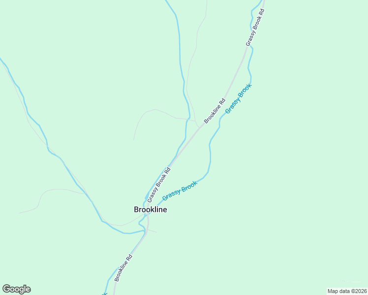 map of restaurants, bars, coffee shops, grocery stores, and more near Brookline Road in Newfane