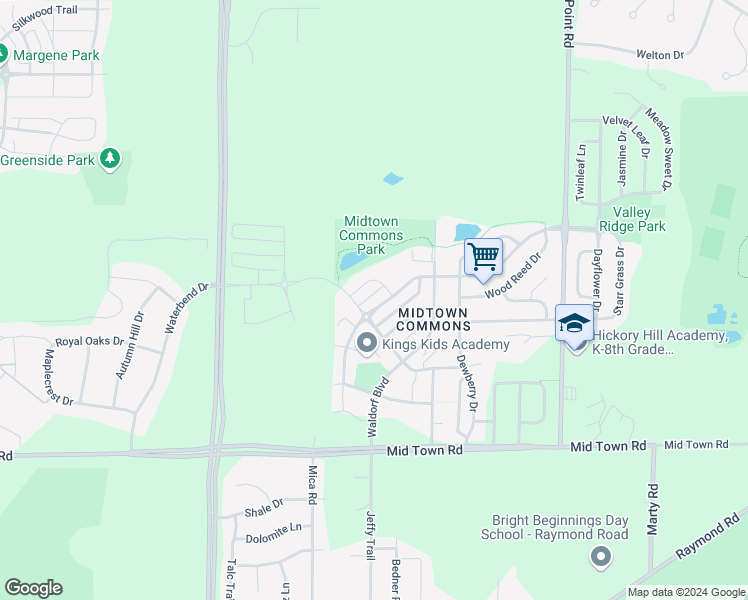 map of restaurants, bars, coffee shops, grocery stores, and more near 8102 Starr Grass Drive in Madison