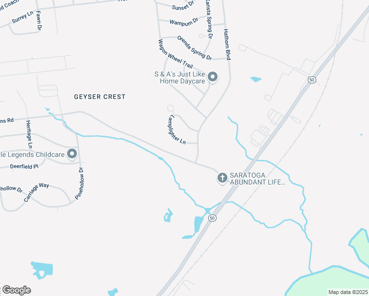 map of restaurants, bars, coffee shops, grocery stores, and more near 37 Lamplighter Lane in Saratoga Springs