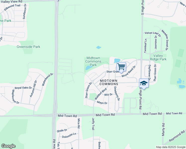 map of restaurants, bars, coffee shops, grocery stores, and more near 8102 Starr Grass Drive in Madison