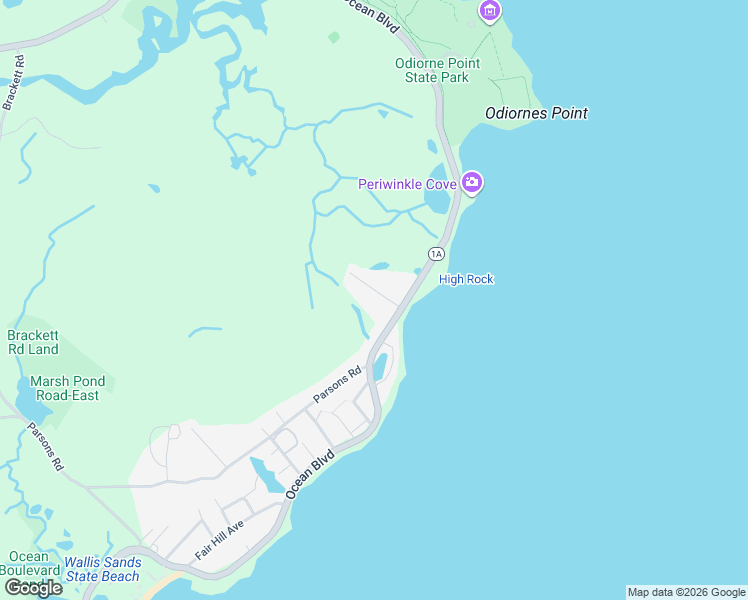 map of restaurants, bars, coffee shops, grocery stores, and more near 14 Pollock Drive in Rye