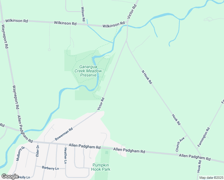 map of restaurants, bars, coffee shops, grocery stores, and more near 724 Victor Road in Macedon