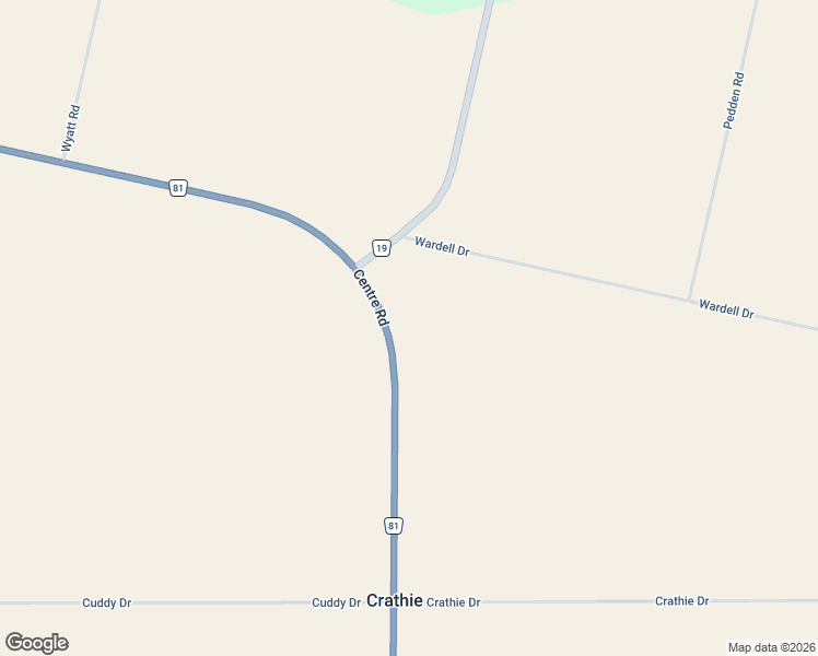 map of restaurants, bars, coffee shops, grocery stores, and more near 29800 Centre Road in Strathroy