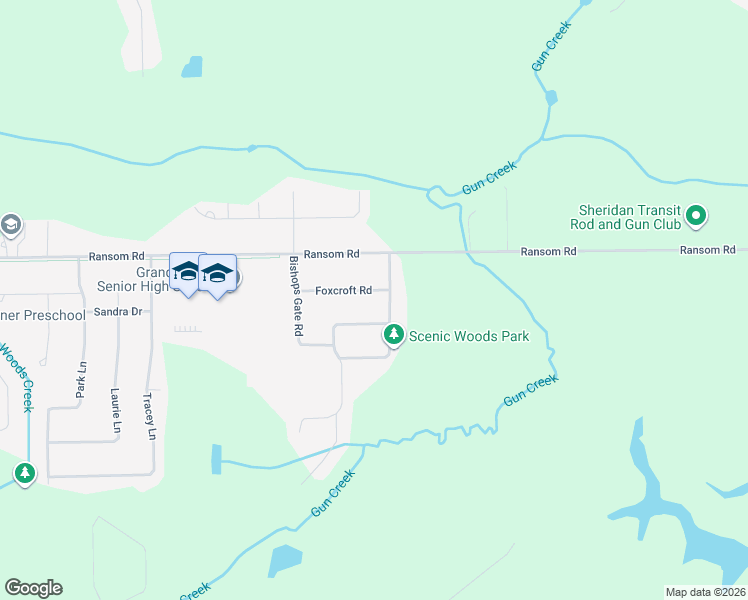 map of restaurants, bars, coffee shops, grocery stores, and more near 25 Windham Lane in Grand Island
