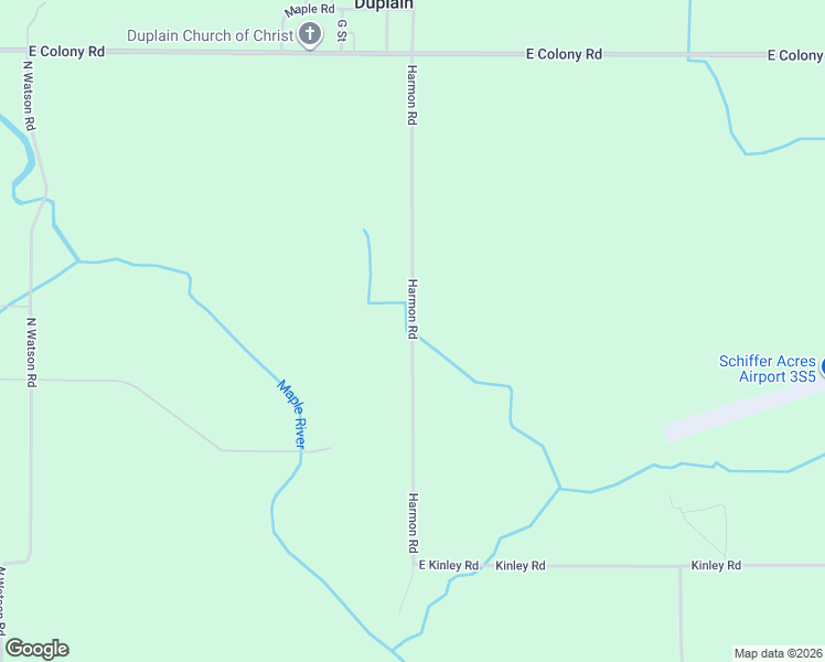 map of restaurants, bars, coffee shops, grocery stores, and more near 3903 Harmon Road in Saint Johns
