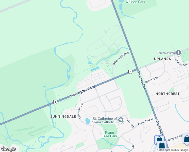 map of restaurants, bars, coffee shops, grocery stores, and more near 266 Callaway Road in Arva