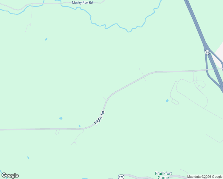 map of restaurants, bars, coffee shops, grocery stores, and more near 2415 Higby Rd in Frankfort