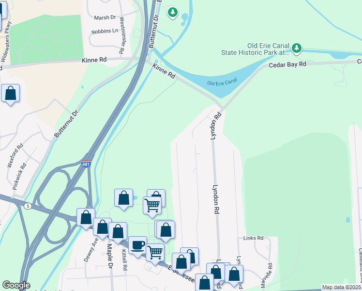 map of restaurants, bars, coffee shops, grocery stores, and more near 400 Edwards Drive in Fayetteville