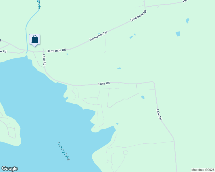 map of restaurants, bars, coffee shops, grocery stores, and more near 5723 Lake Road in Galway