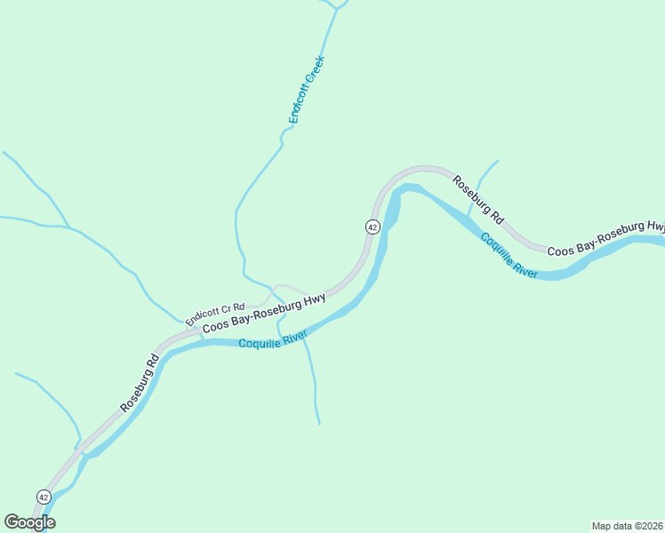 map of restaurants, bars, coffee shops, grocery stores, and more near Coos Bay-Roseburg Highway in Myrtle Point