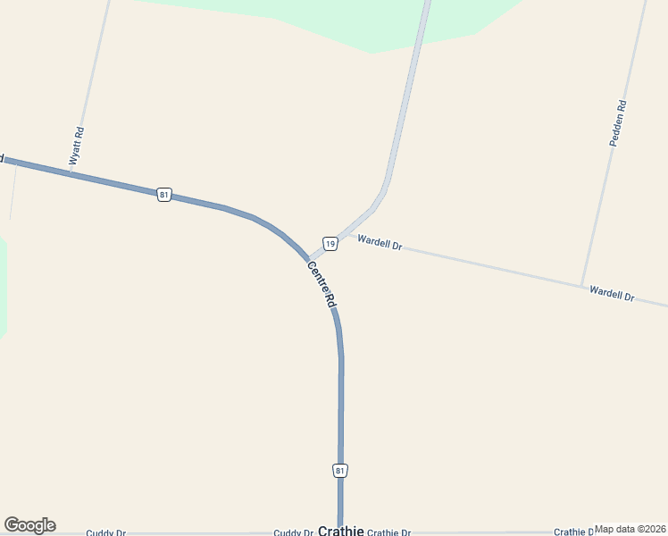 map of restaurants, bars, coffee shops, grocery stores, and more near 29830 Centre Road in Strathroy