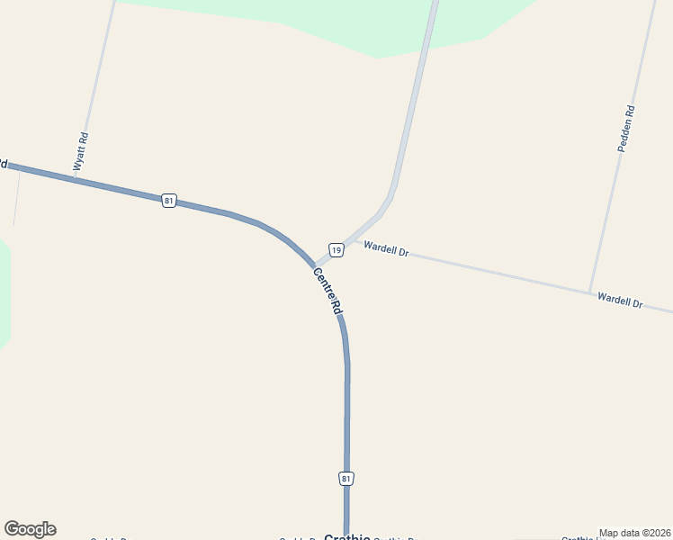 map of restaurants, bars, coffee shops, grocery stores, and more near 29830 Centre Road in Strathroy