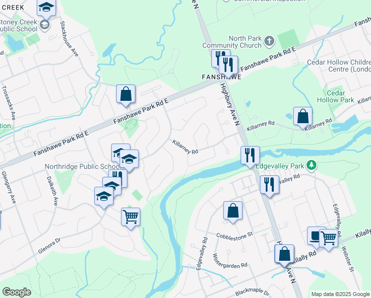 32 Killarney Road, London ON Walk Score