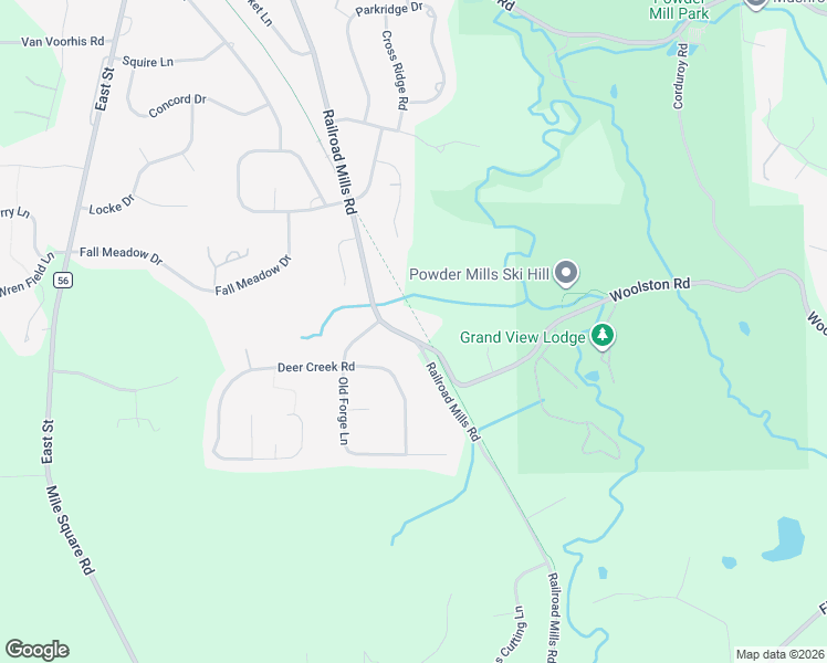 map of restaurants, bars, coffee shops, grocery stores, and more near 72 Deer Creek Road in Pittsford