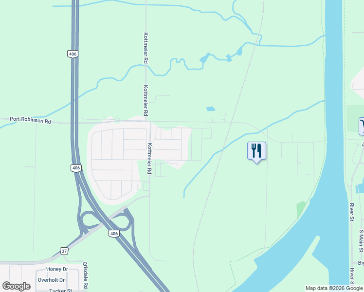map of restaurants, bars, coffee shops, grocery stores, and more near 87-1999 Port Robinson Rd in Welland