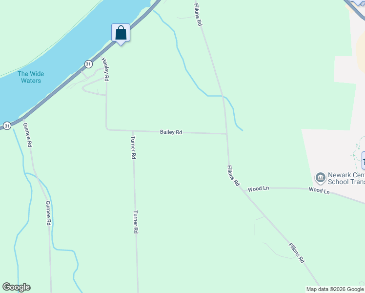 map of restaurants, bars, coffee shops, grocery stores, and more near 5262 Bailey Road in Newark