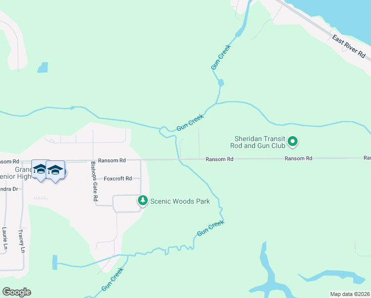 map of restaurants, bars, coffee shops, grocery stores, and more near 861 Ransom Rd in Grand Island